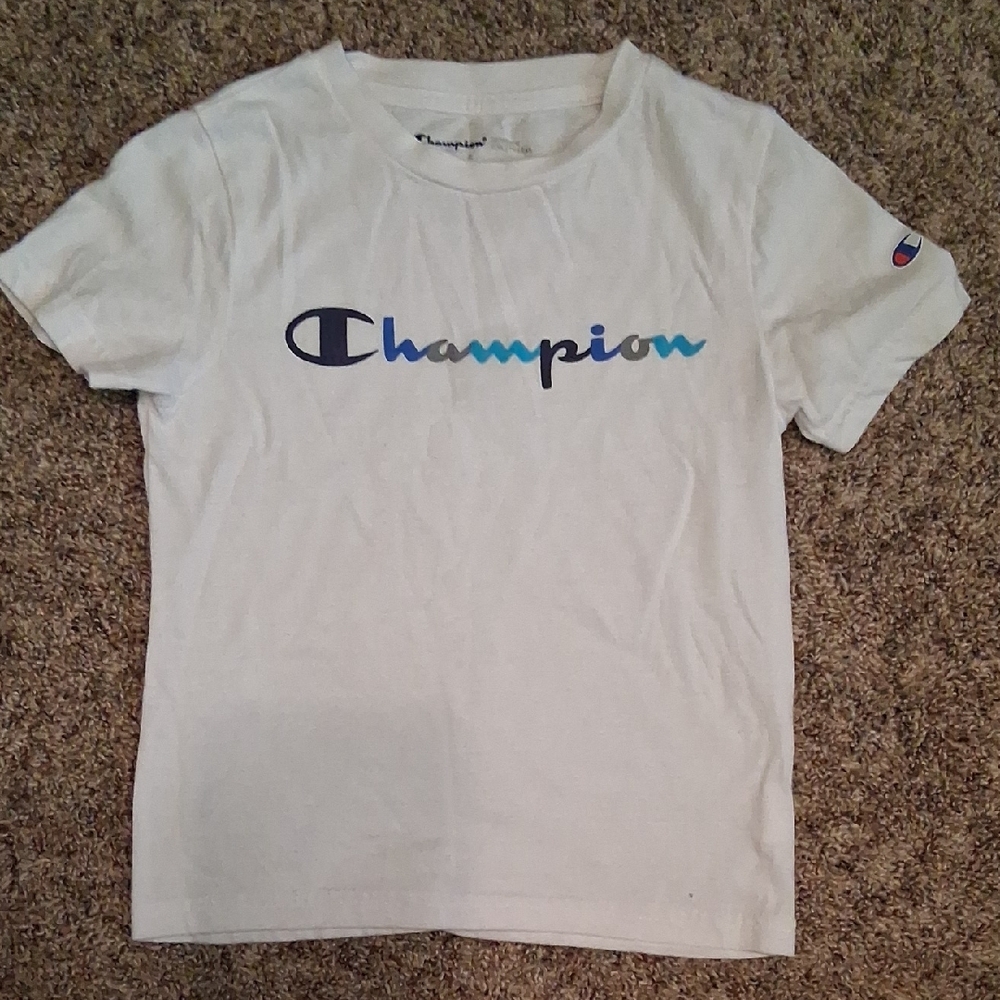 Champion Kids T-Shirt and Shorts Collection - Blue, Orange, White, Gray, Navy - Picture 6 of 9